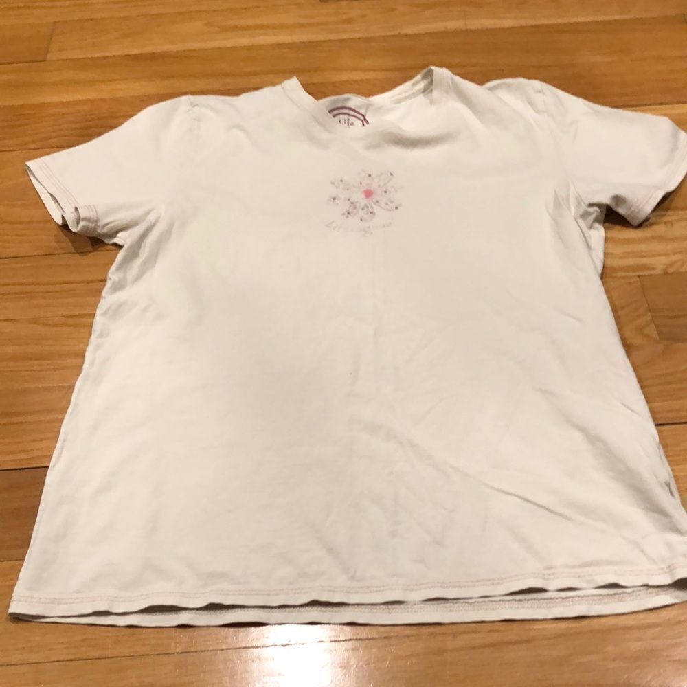 life is good sleep shirt size small .